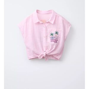 ZARA LILO & STITCH © DISNEY KNOTTED SHIRT